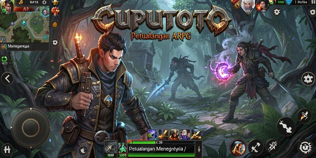 Gameplay dinamis CUPUTOTO yang mengasyikkan dan penuh aksi.