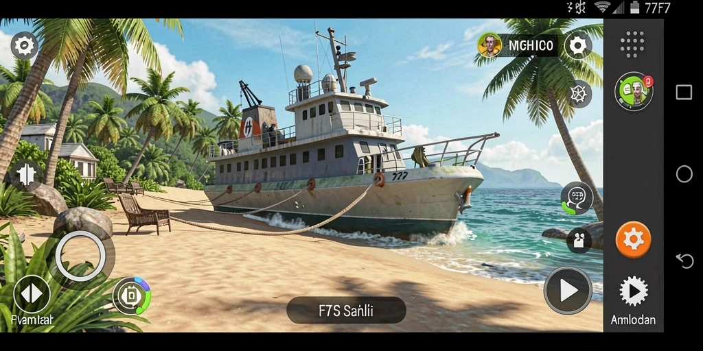 Tampilan gameplay <strong>F7F7</strong> yang menyenangkan dan interaktif.