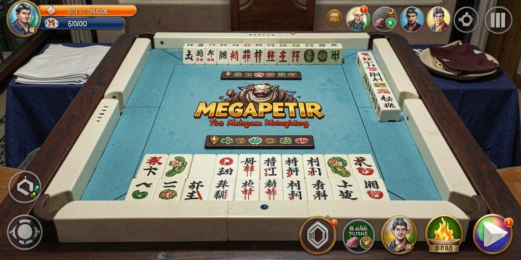 Tampilan gameplay menarik dari MEGAPETIR yang menyenangkan.