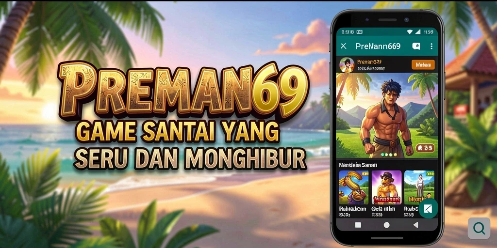 Tampilan gameplay seru dan penuh warna dari PREMAN69.