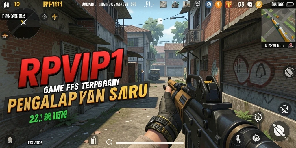 Tampilan gameplay RPVIP1 yang menegangkan dan beraksi.