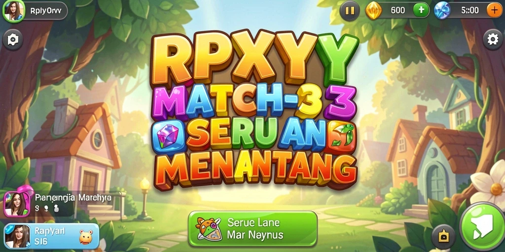 Gameplay seru dari RPYYY yang penuh warna dan tantangan.