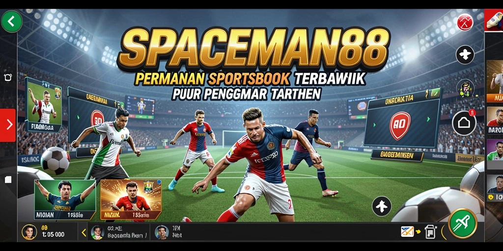 Tampilan menarik dari gameplay Sportsbook di SPACEMAN88.